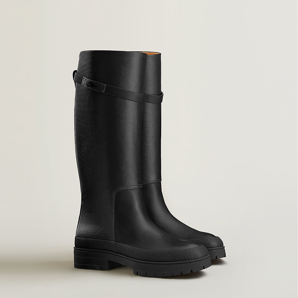 【オシャレで温かく】HERMES Bottines Hemisphere Neo ankle boot | Hermès USA